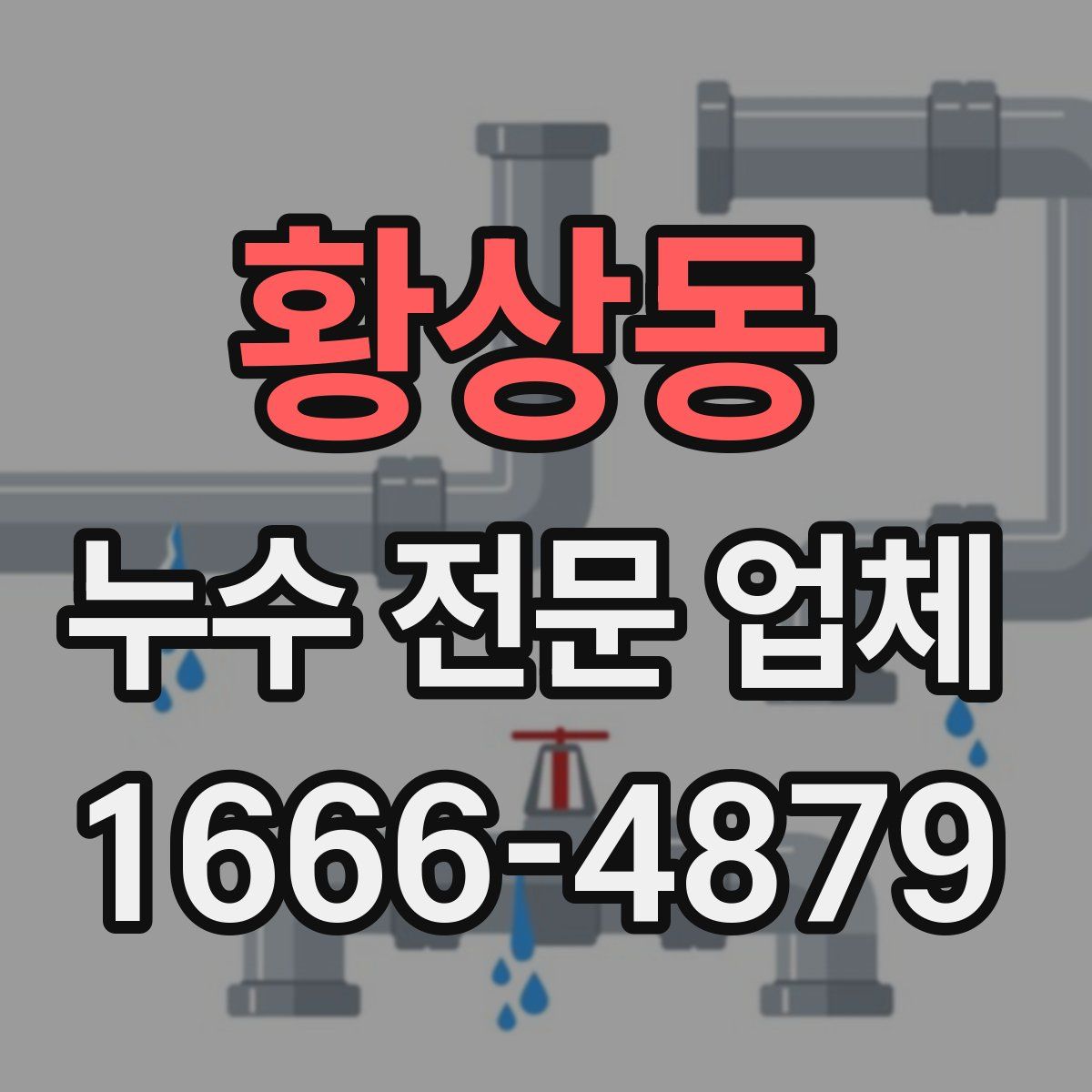 황상동 누수 전문 업체