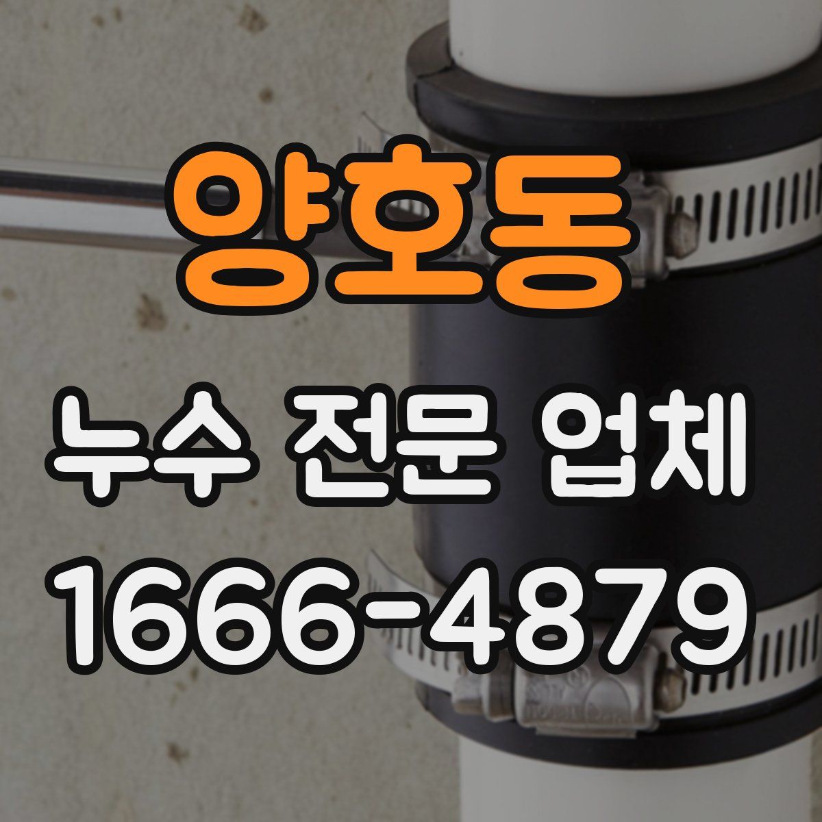 양호동 누수 전문 업체