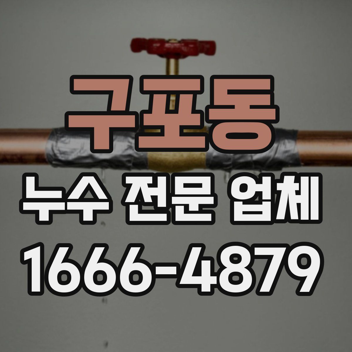 구포동 누수 전문 업체