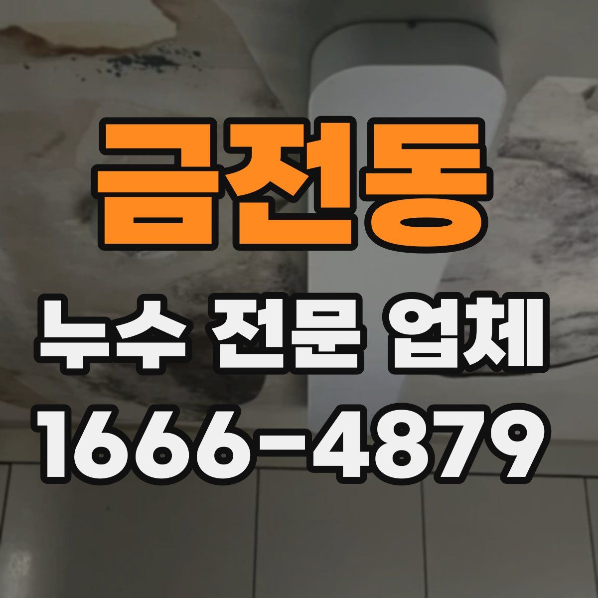 금전동 누수 전문 업체