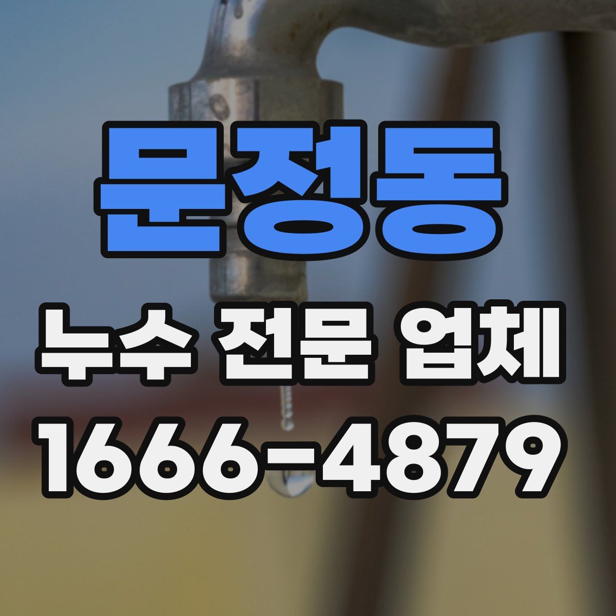 문정동 누수 전문 업체