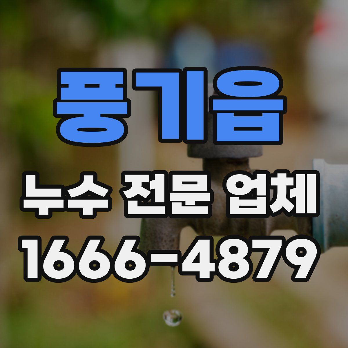풍기읍 누수 전문 업체