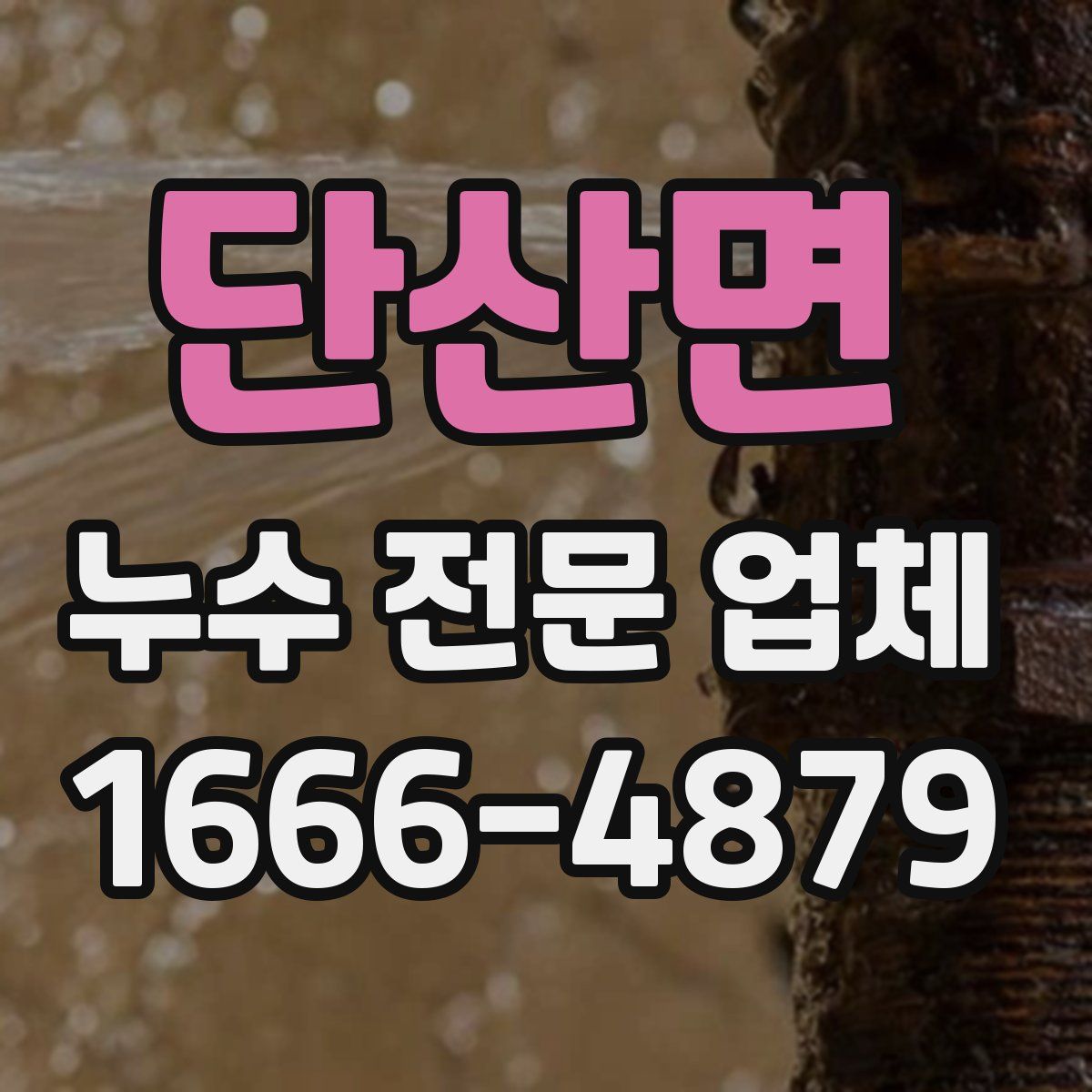 단산면 누수 전문 업체