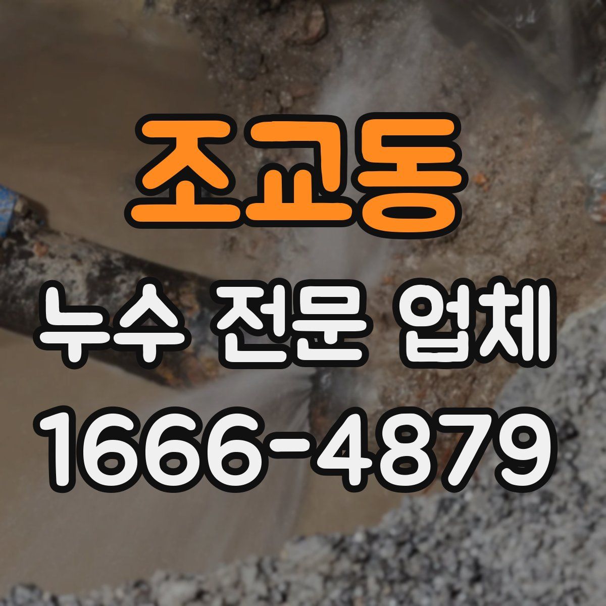 조교동 누수 전문 업체