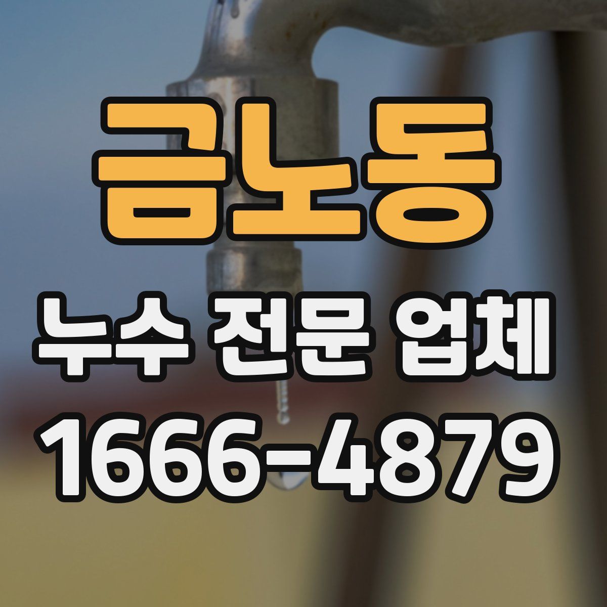 금노동 누수 전문 업체