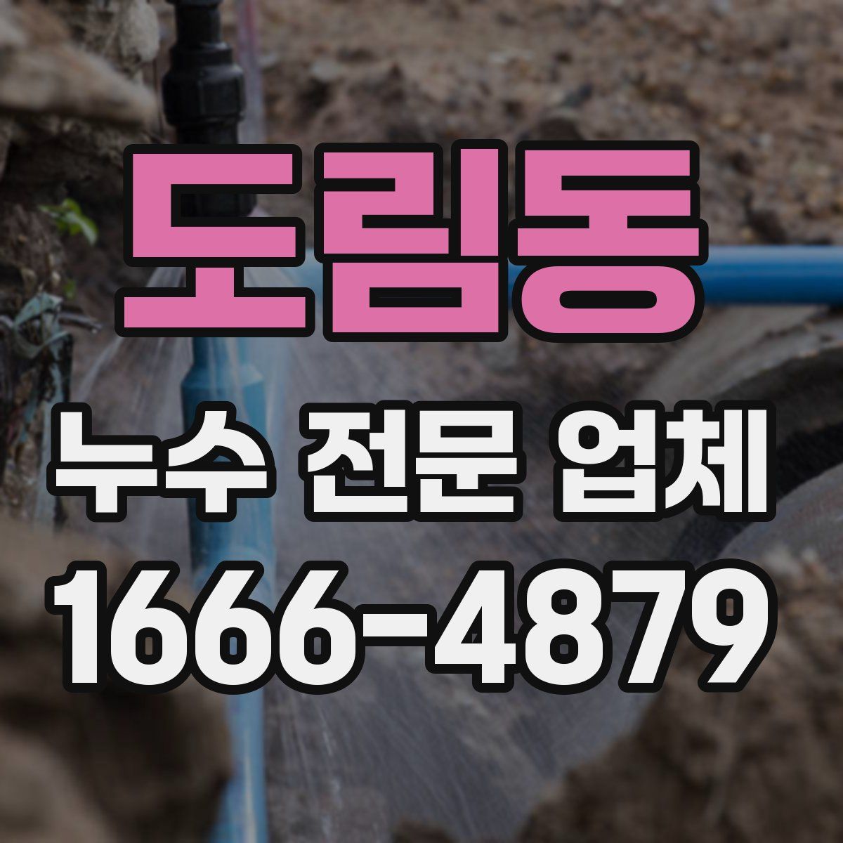 도림동 누수 전문 업체