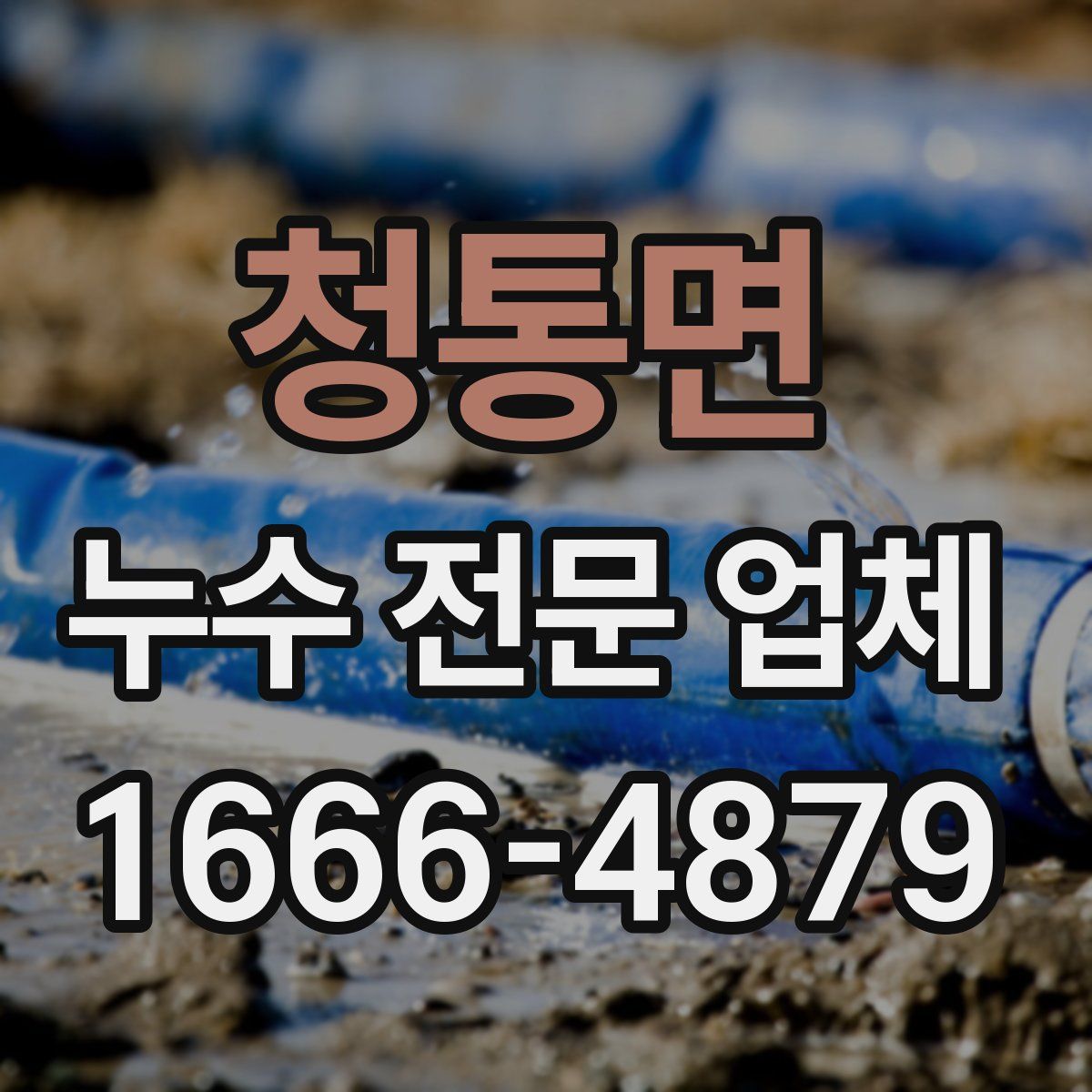 청통면 누수 전문 업체