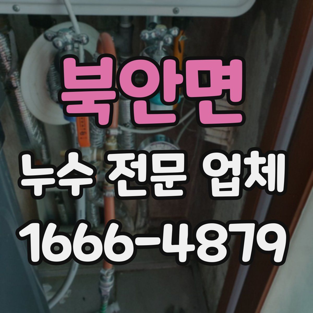 북안면 누수 전문 업체