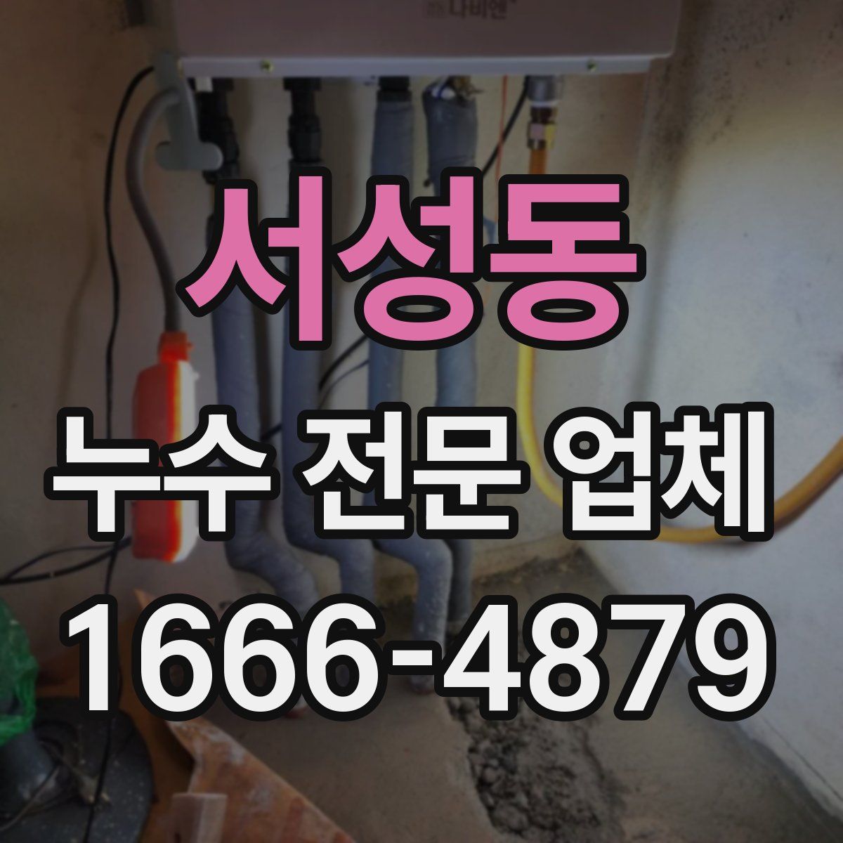 서성동 누수 전문 업체