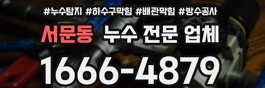 서문동 누수 전문 업체