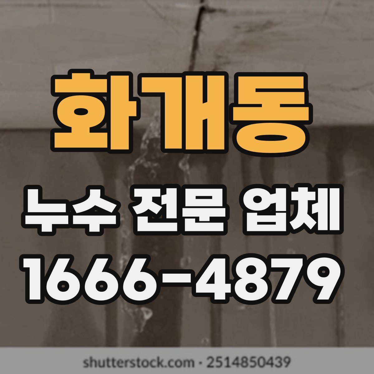 화개동 누수 전문 업체