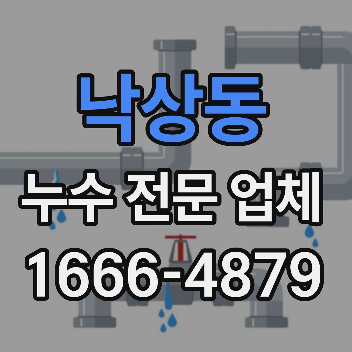 낙상동 누수 전문 업체