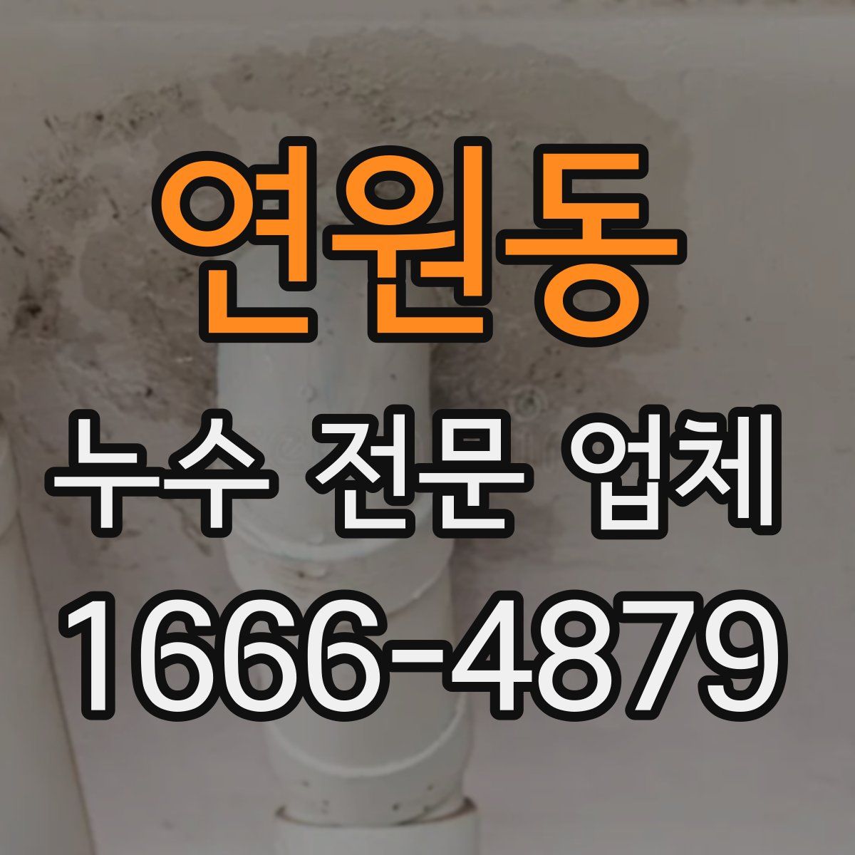 연원동 누수 전문 업체