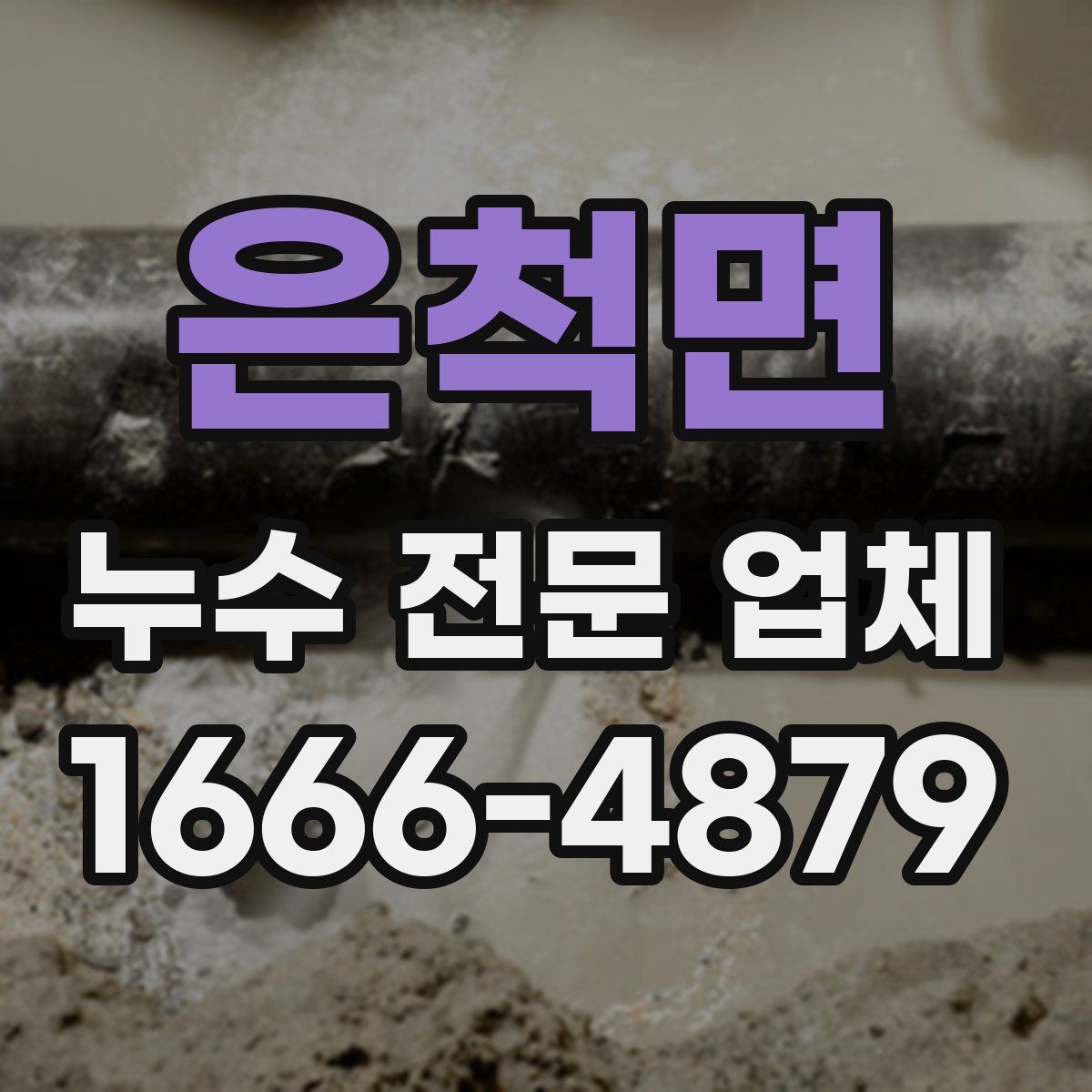 은척면 누수 전문 업체