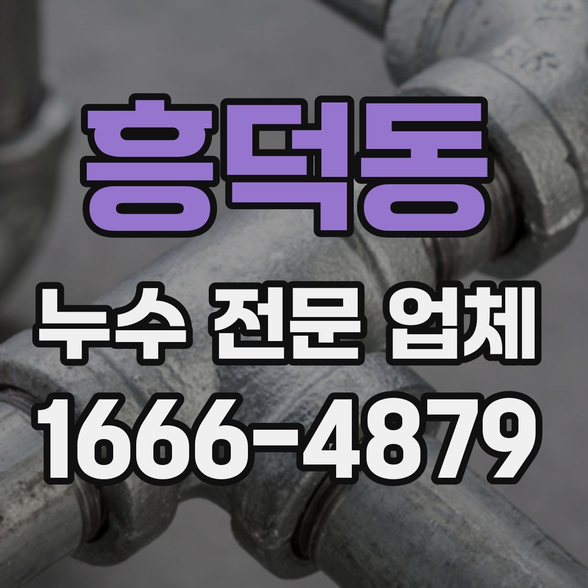 흥덕동 누수 전문 업체