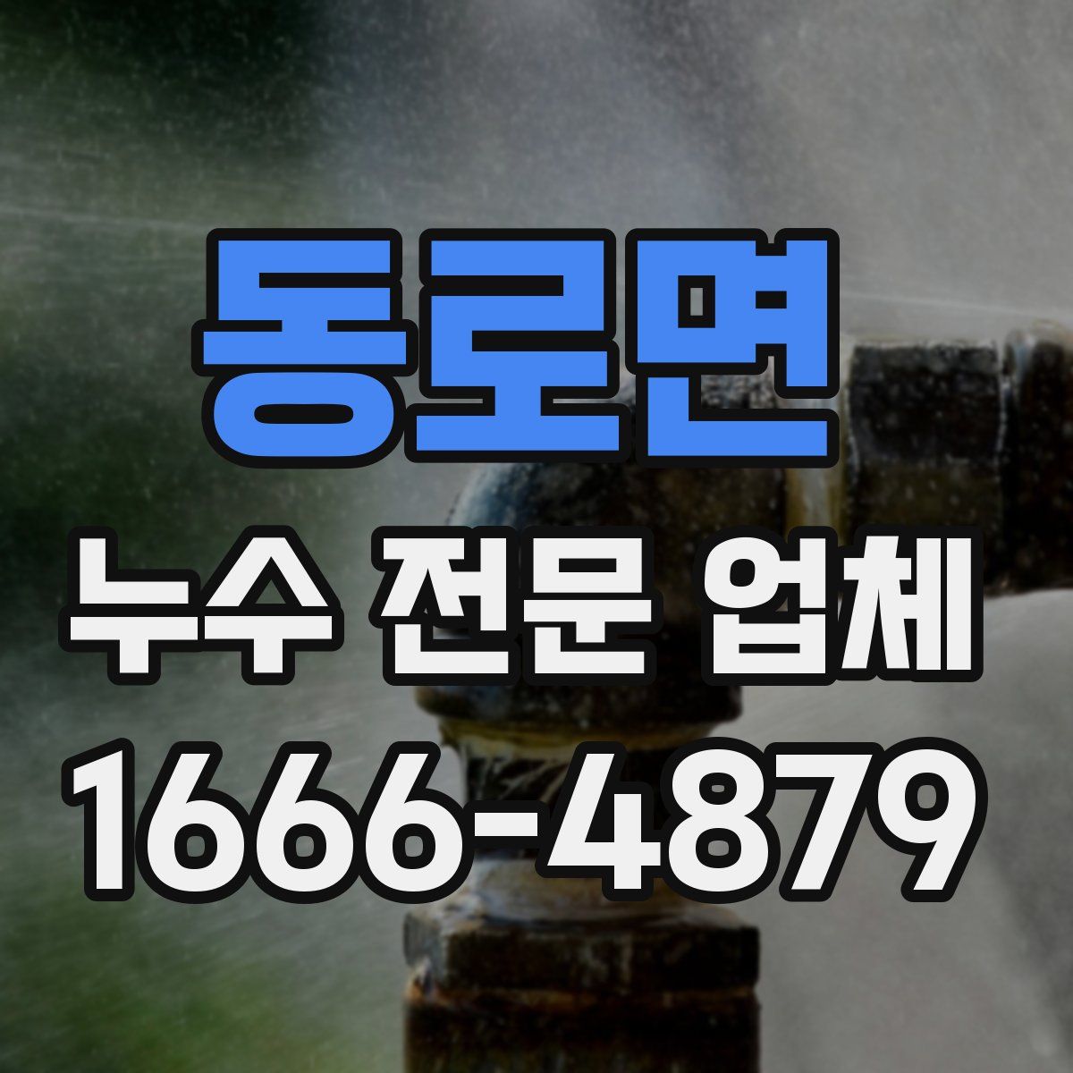 동로면 누수 전문 업체