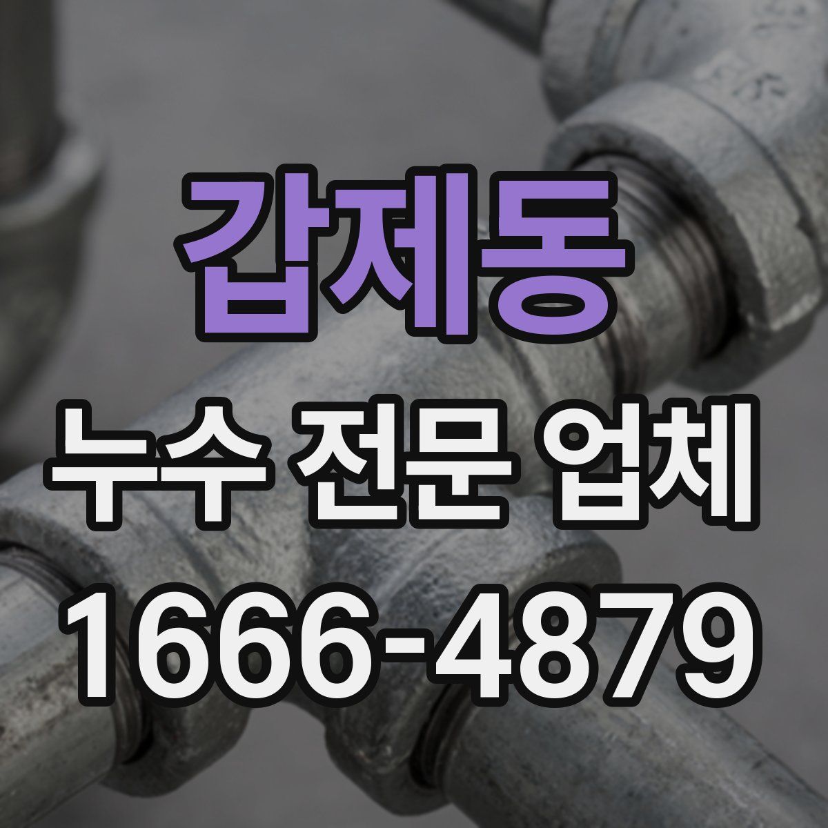 갑제동 누수 전문 업체