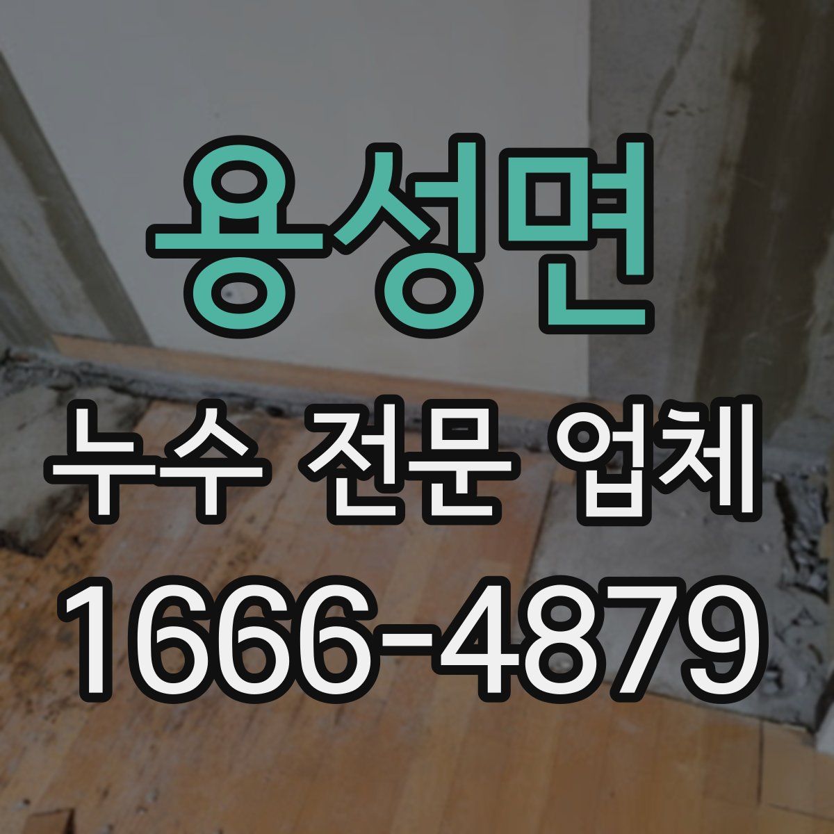용성면 누수 전문 업체