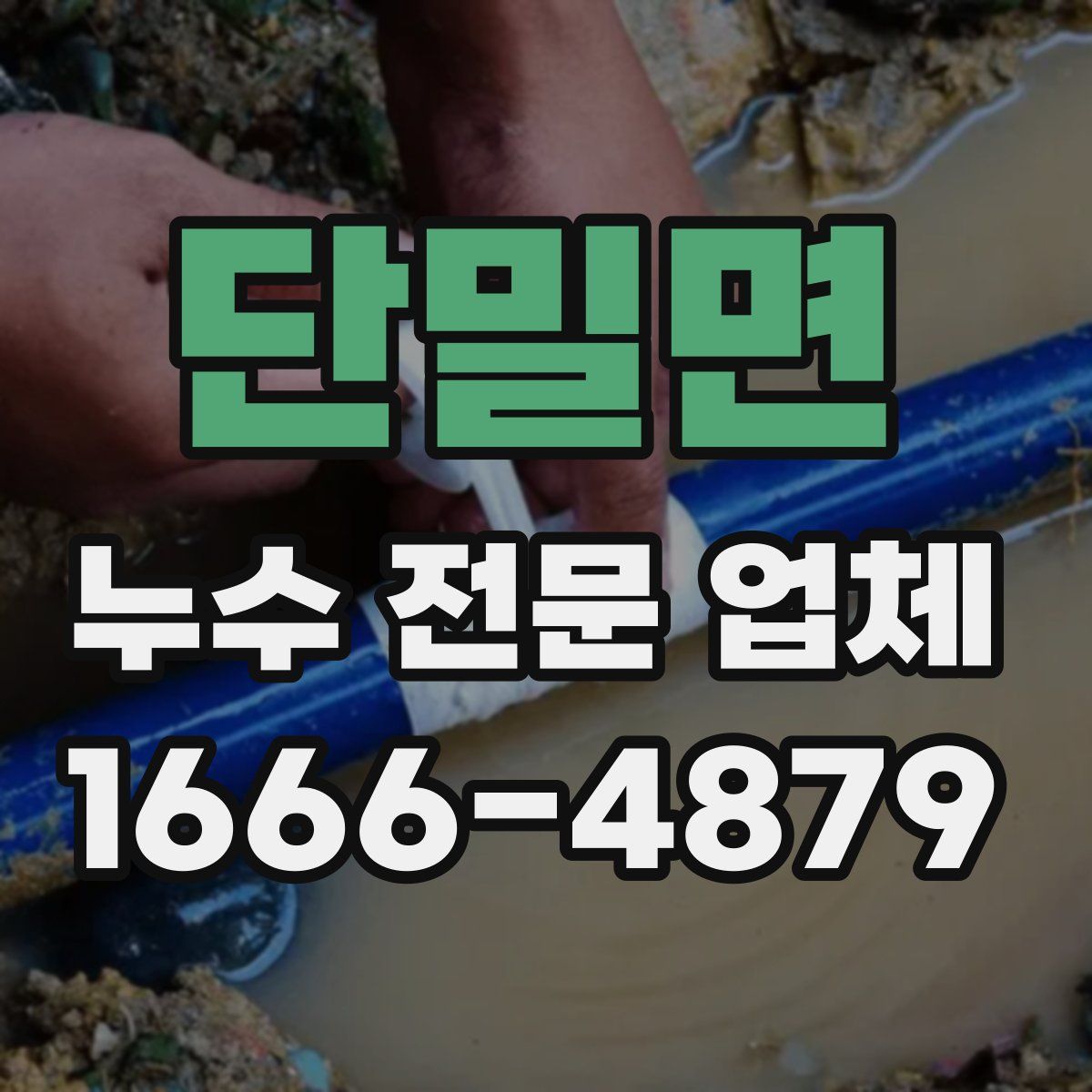 단밀면 누수 전문 업체