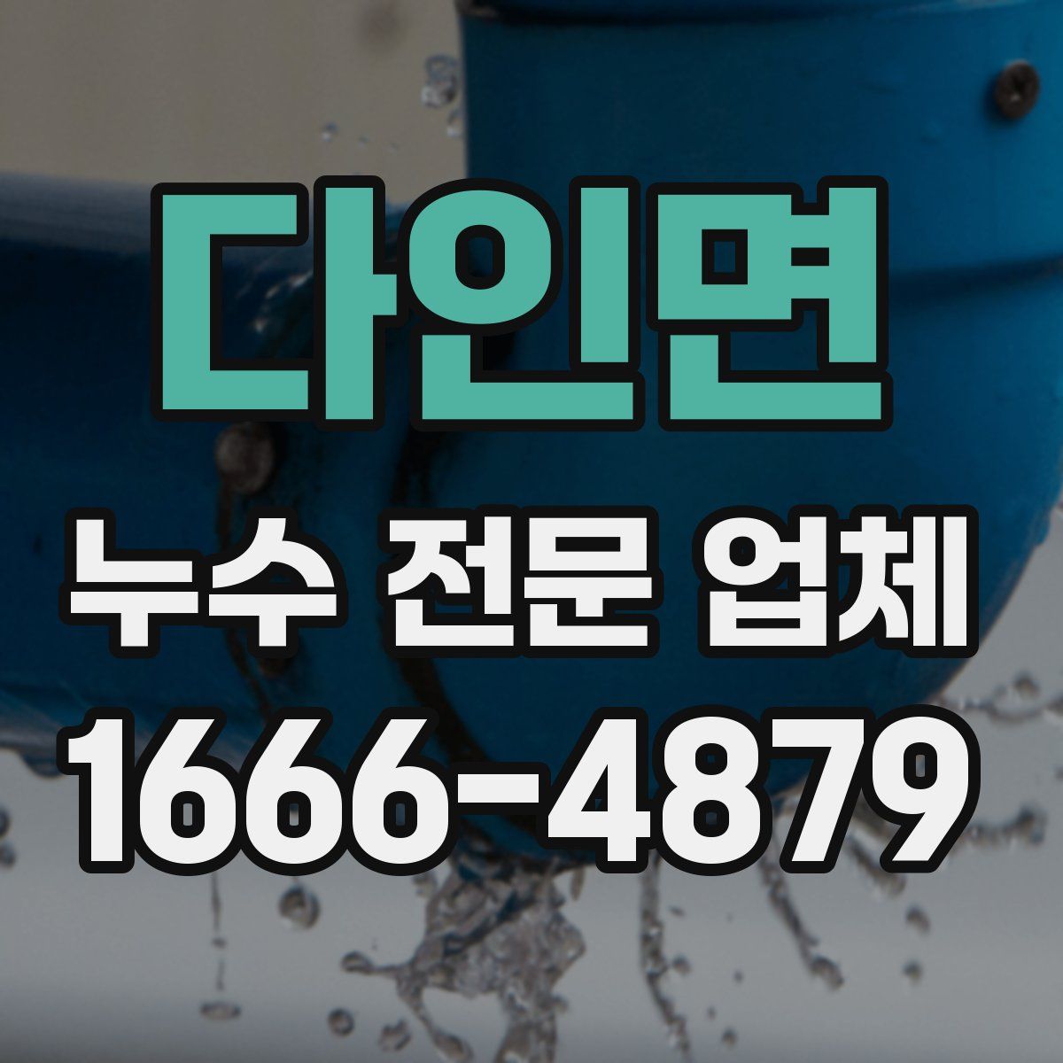 다인면 누수 전문 업체