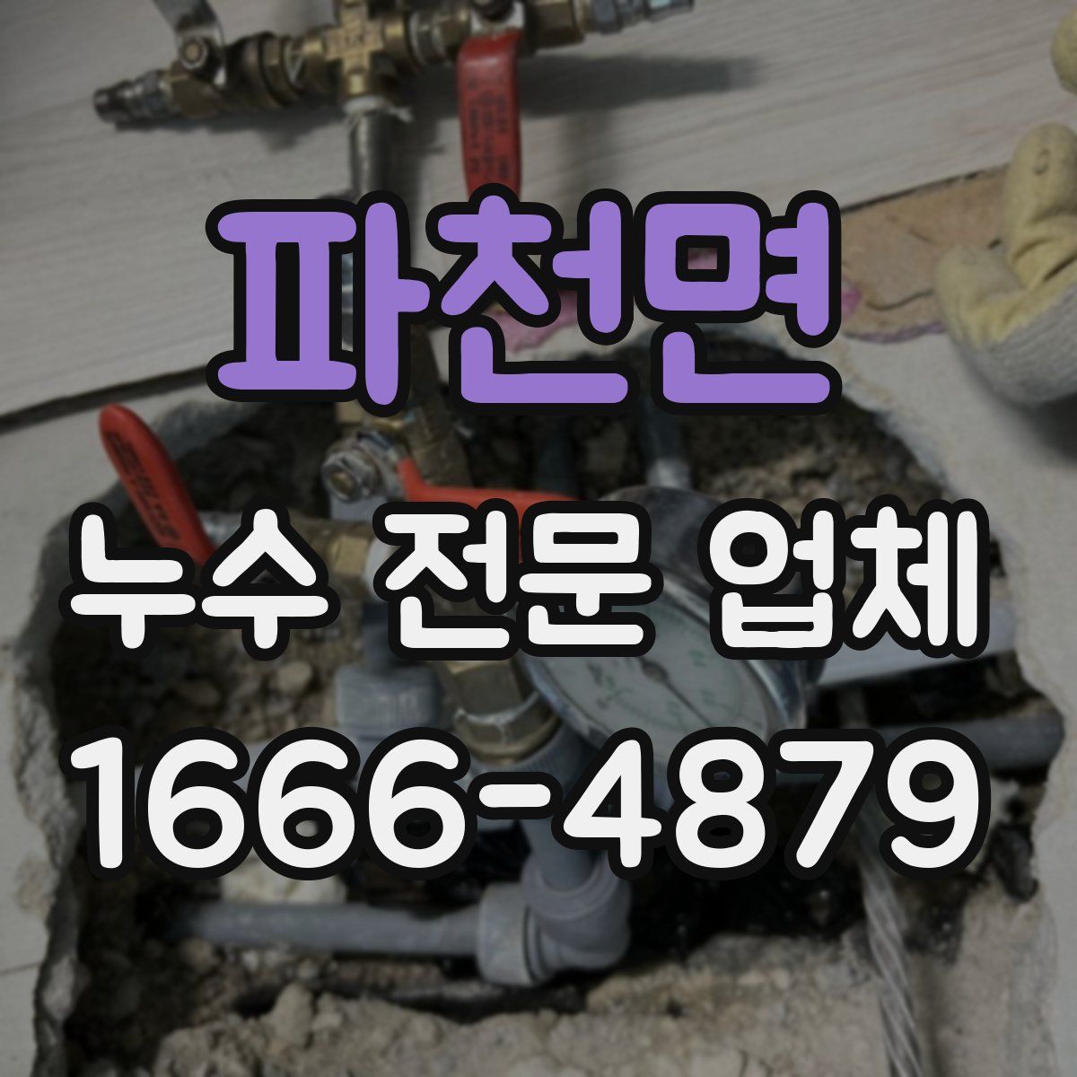 파천면 누수 전문 업체