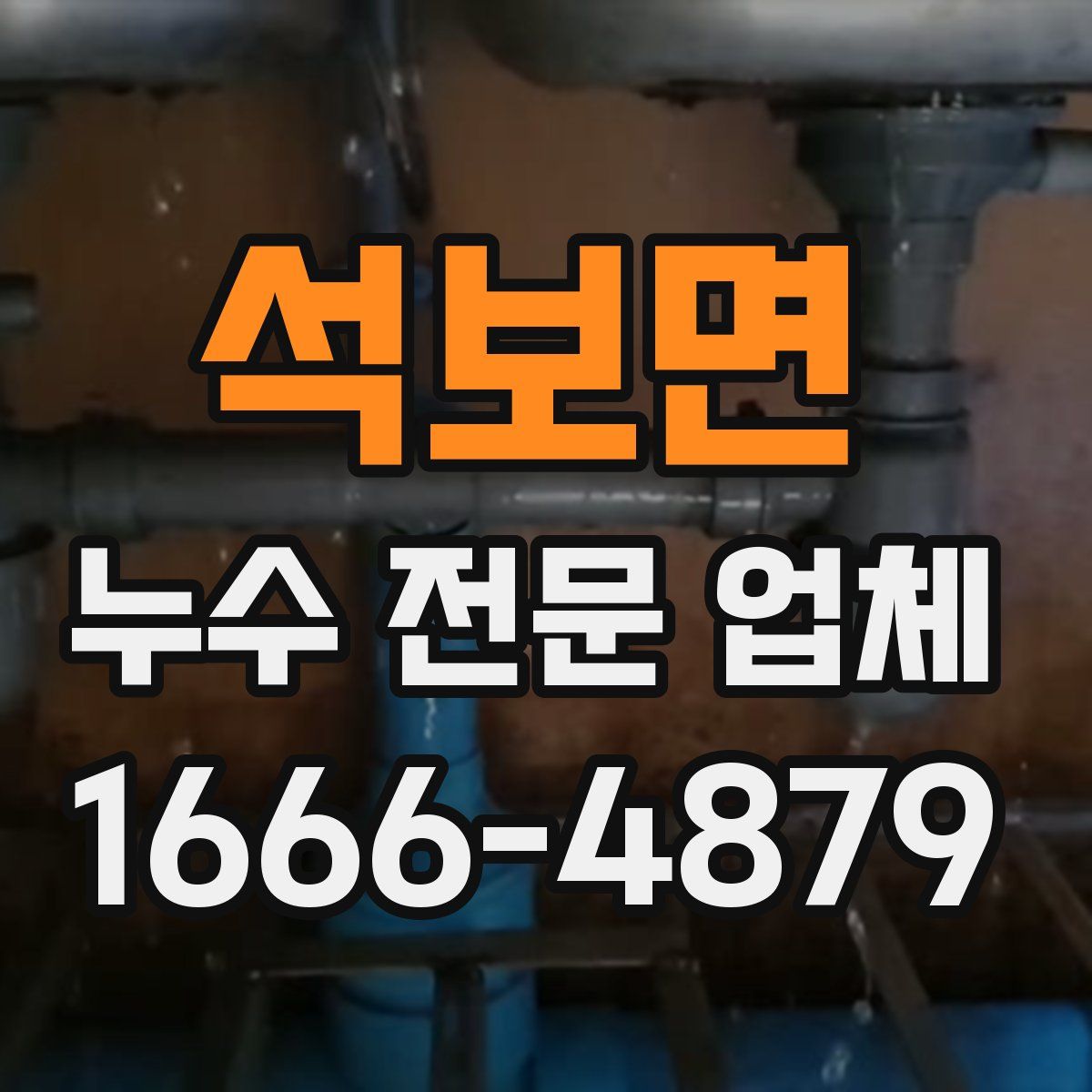 석보면 누수 전문 업체