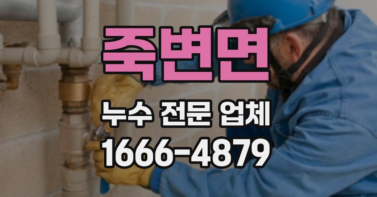 죽변면 누수 전문 업체