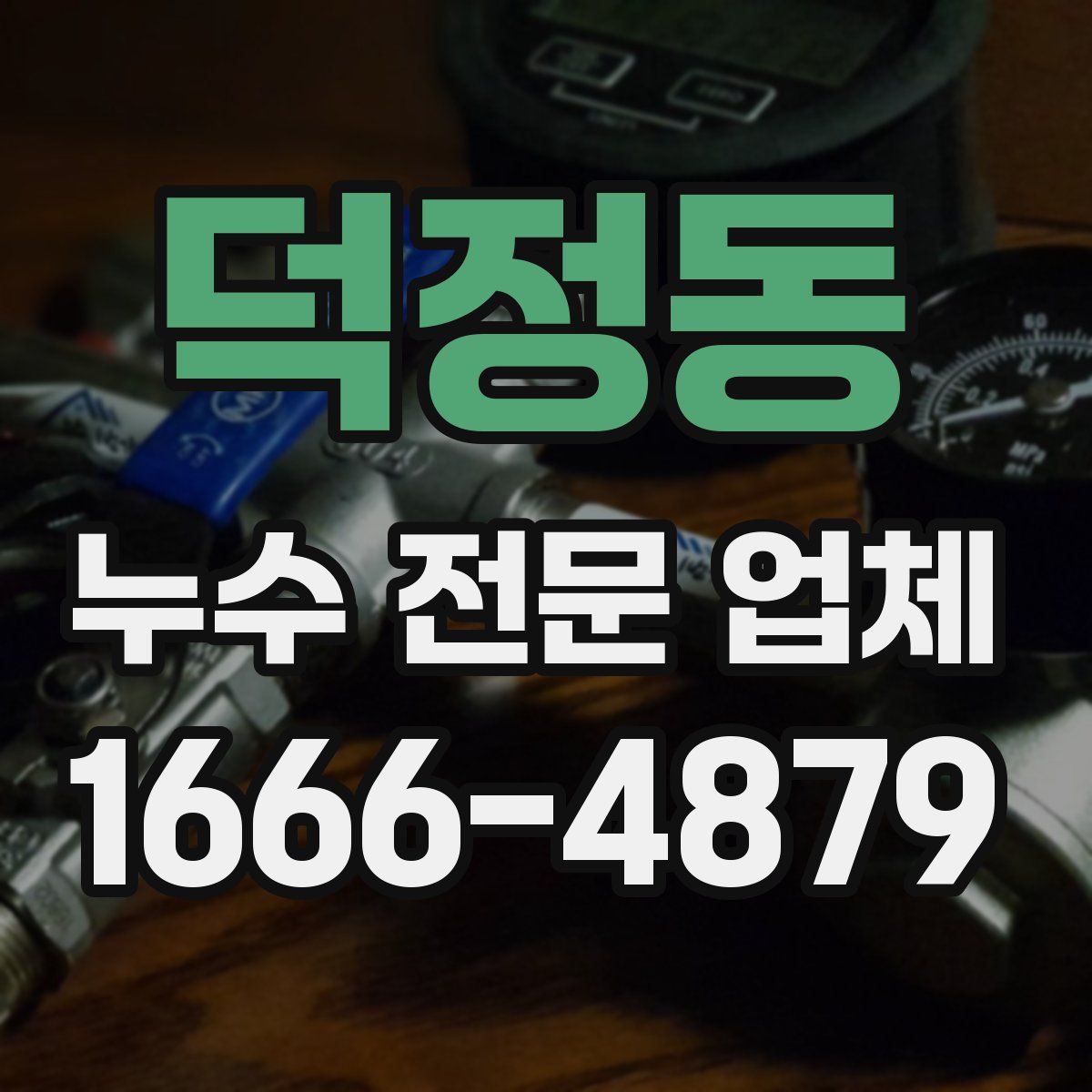 덕정동 누수 전문 업체