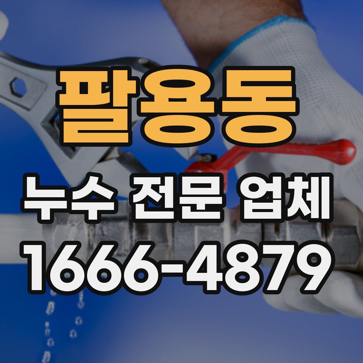 팔용동 누수 전문 업체