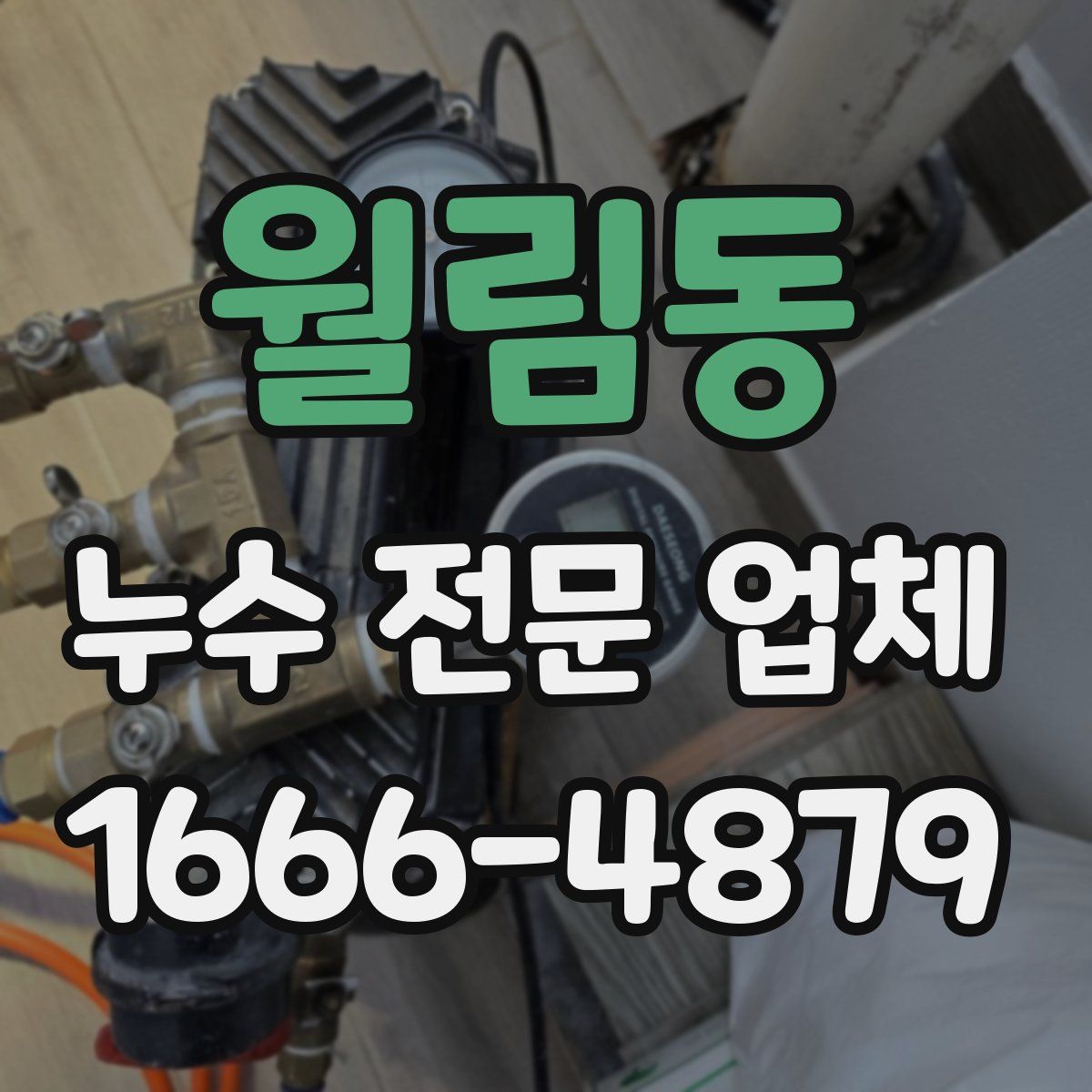 월림동 누수 전문 업체