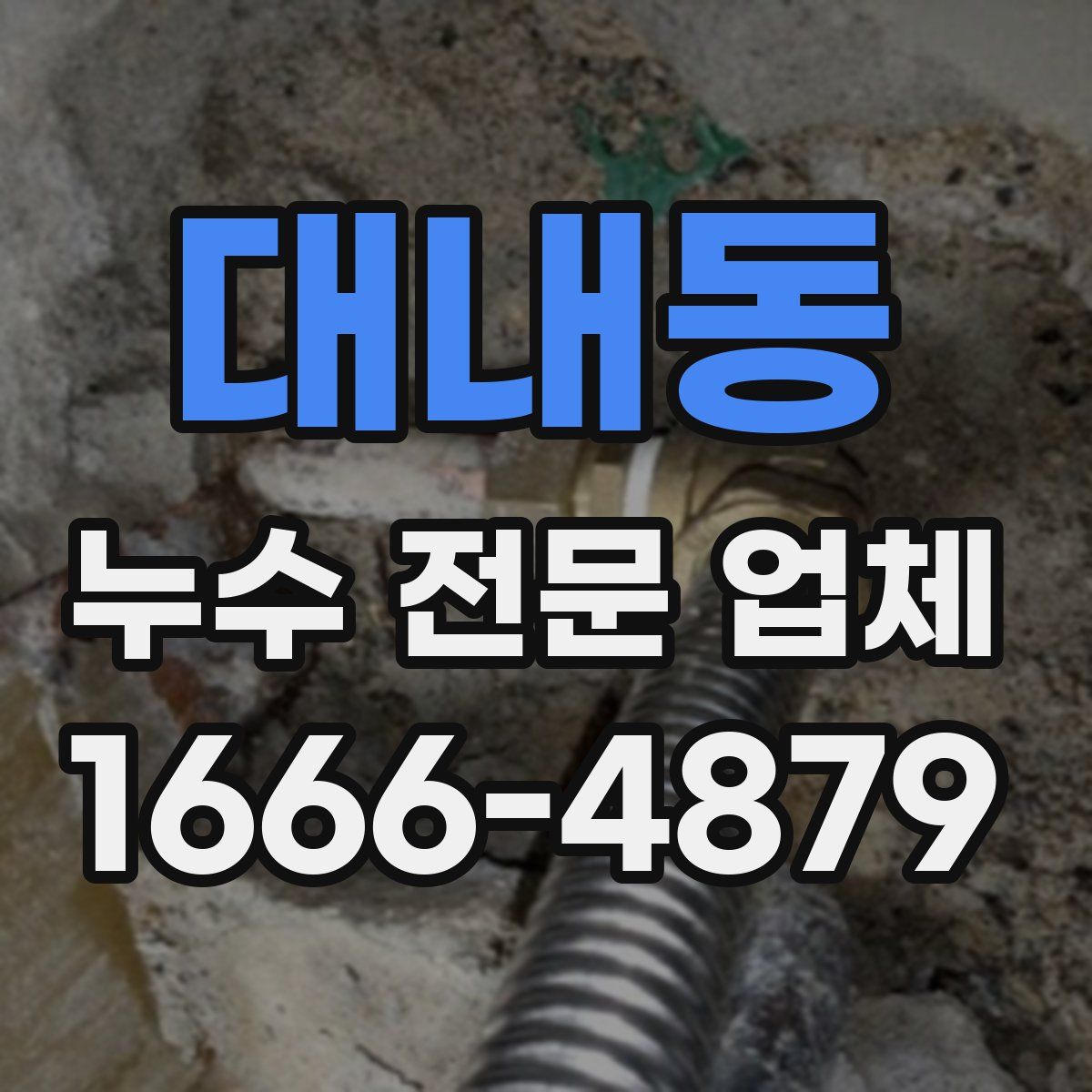 대내동 누수 전문 업체