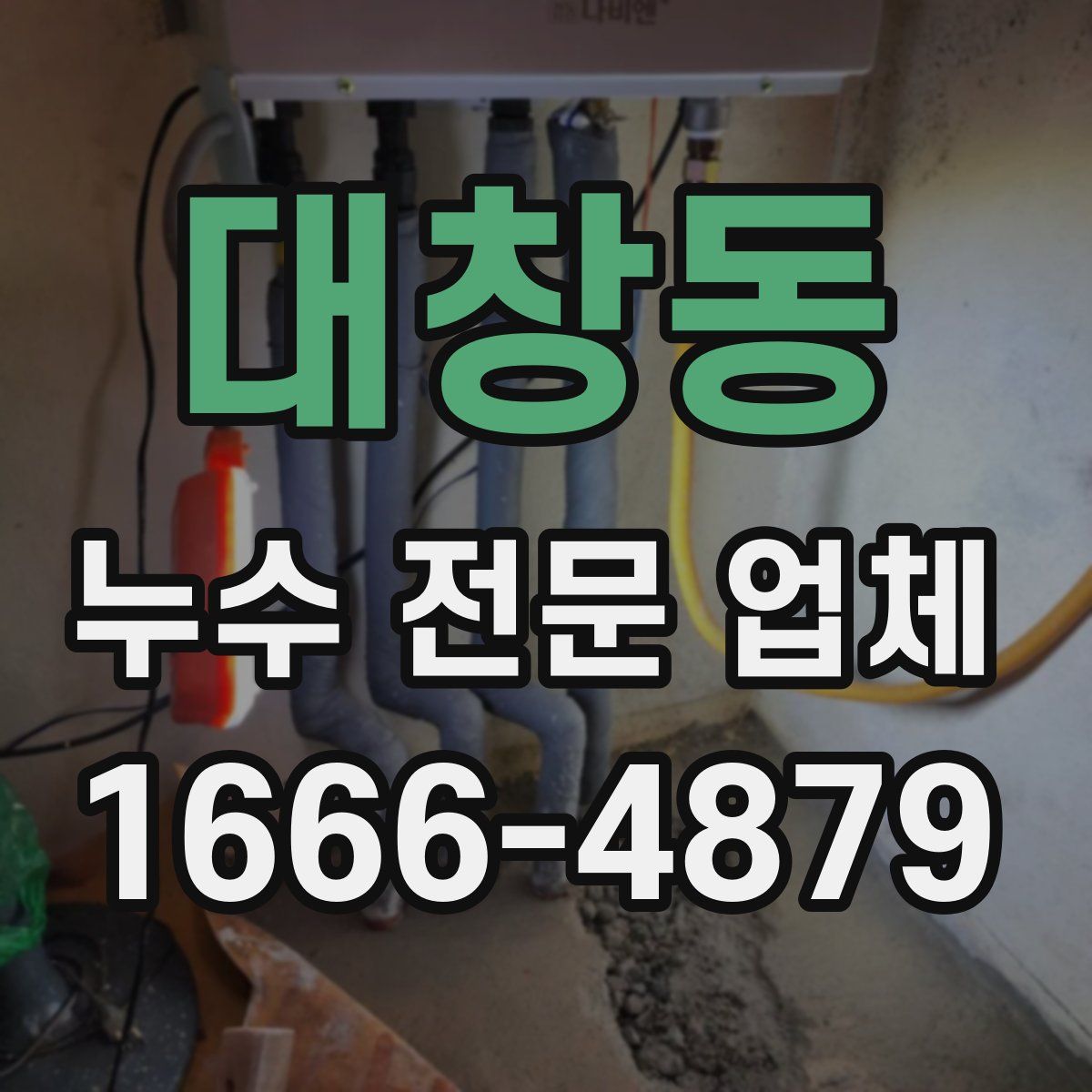 대창동 누수 전문 업체