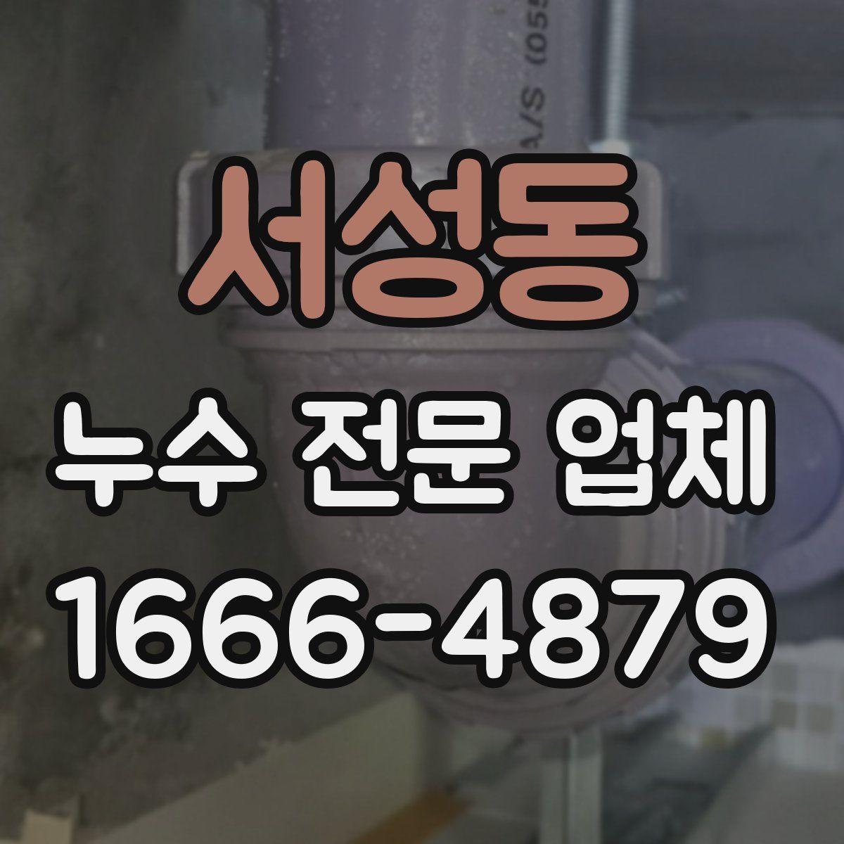 서성동 누수 전문 업체