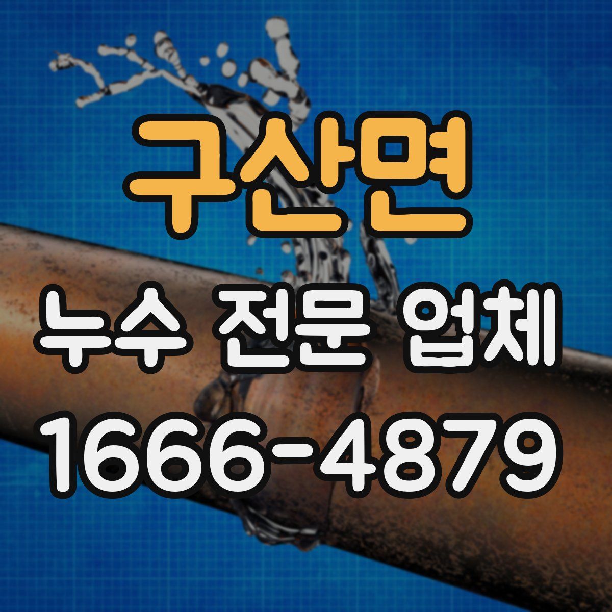 구산면 누수 전문 업체
