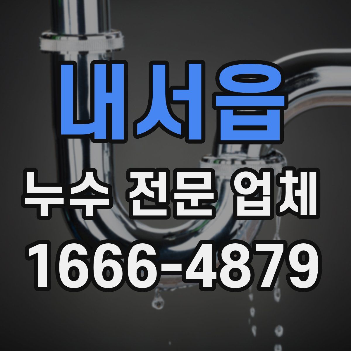 내서읍 누수 전문 업체