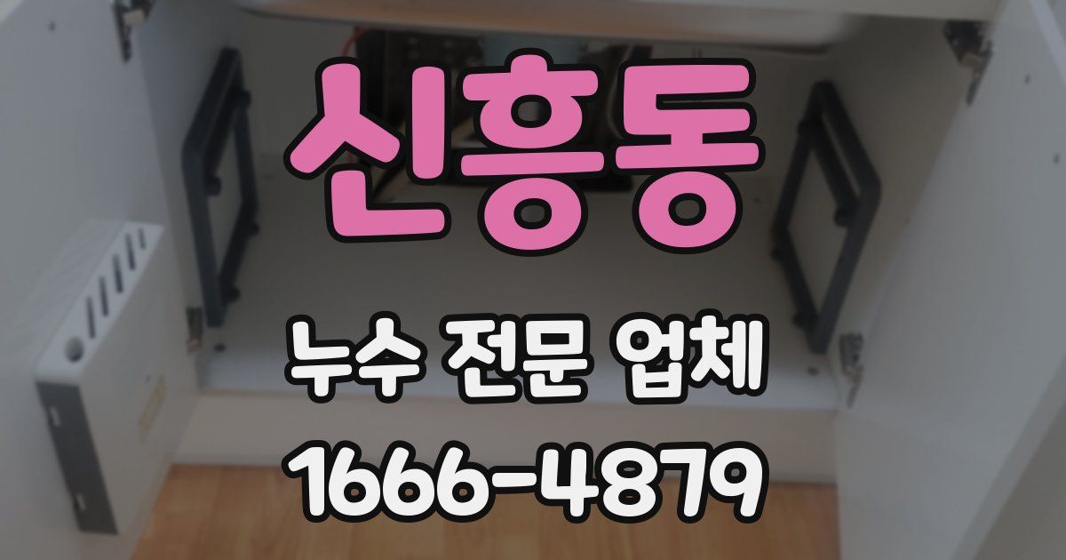 신흥동 누수 전문 업체