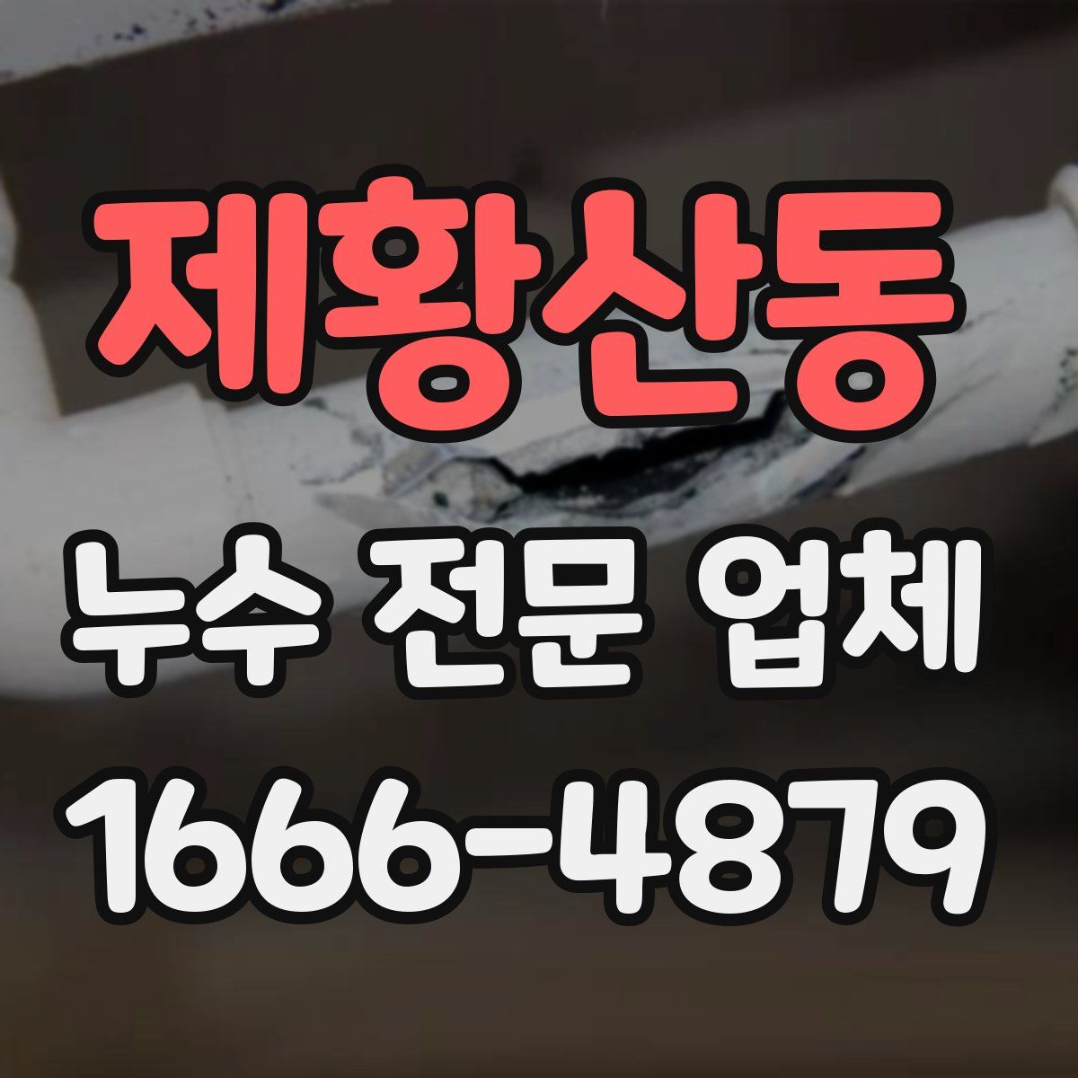 제황산동 누수 전문 업체