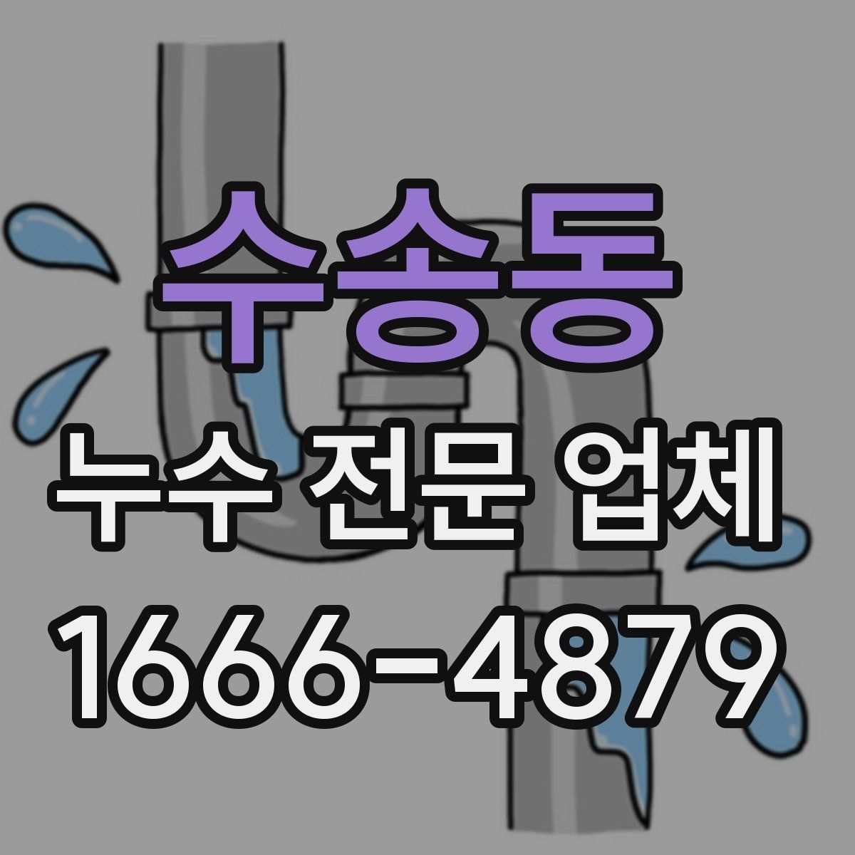 수송동 누수 전문 업체
