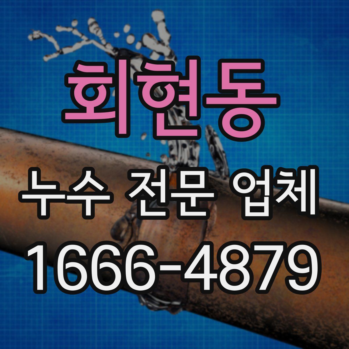 회현동 누수 전문 업체