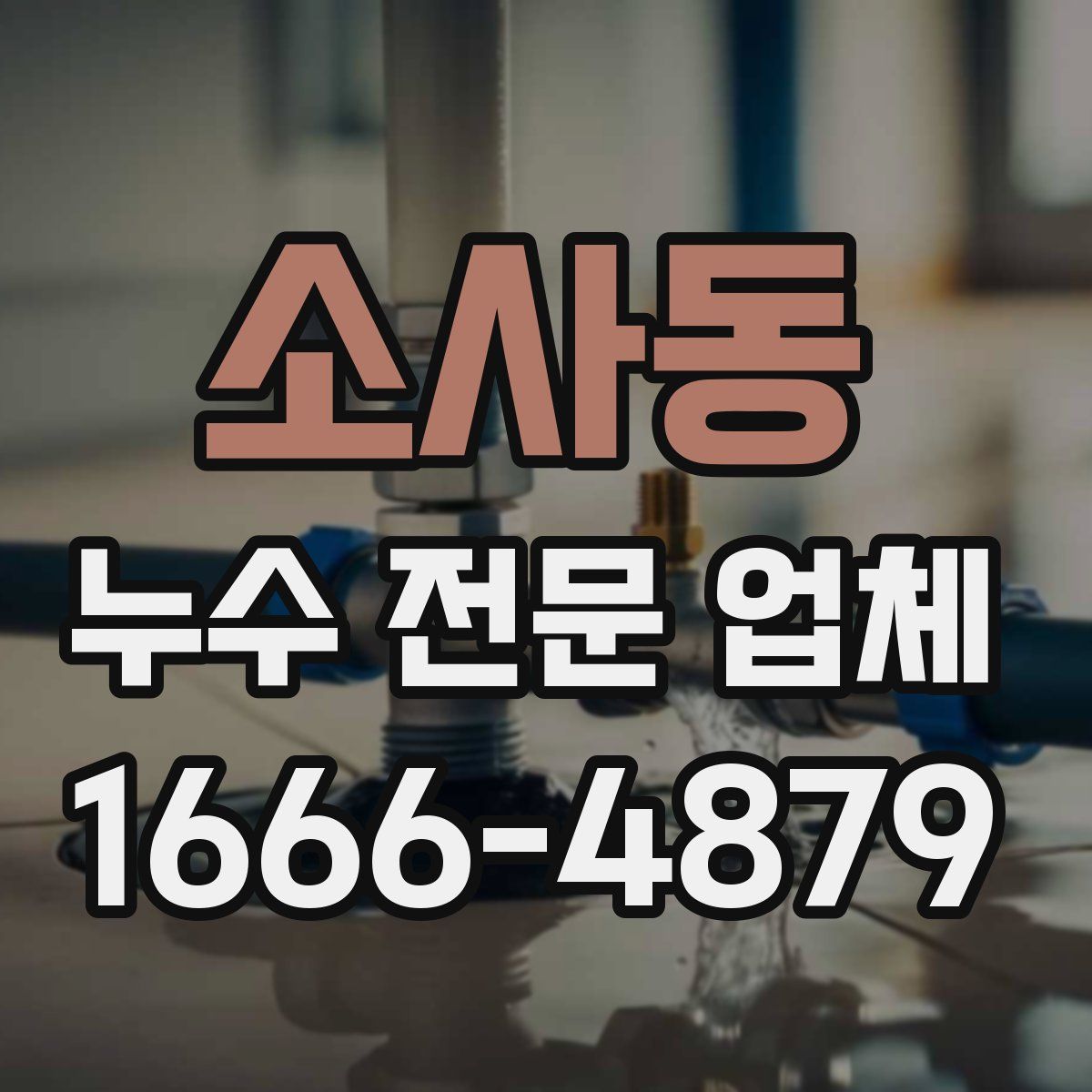 소사동 누수 전문 업체