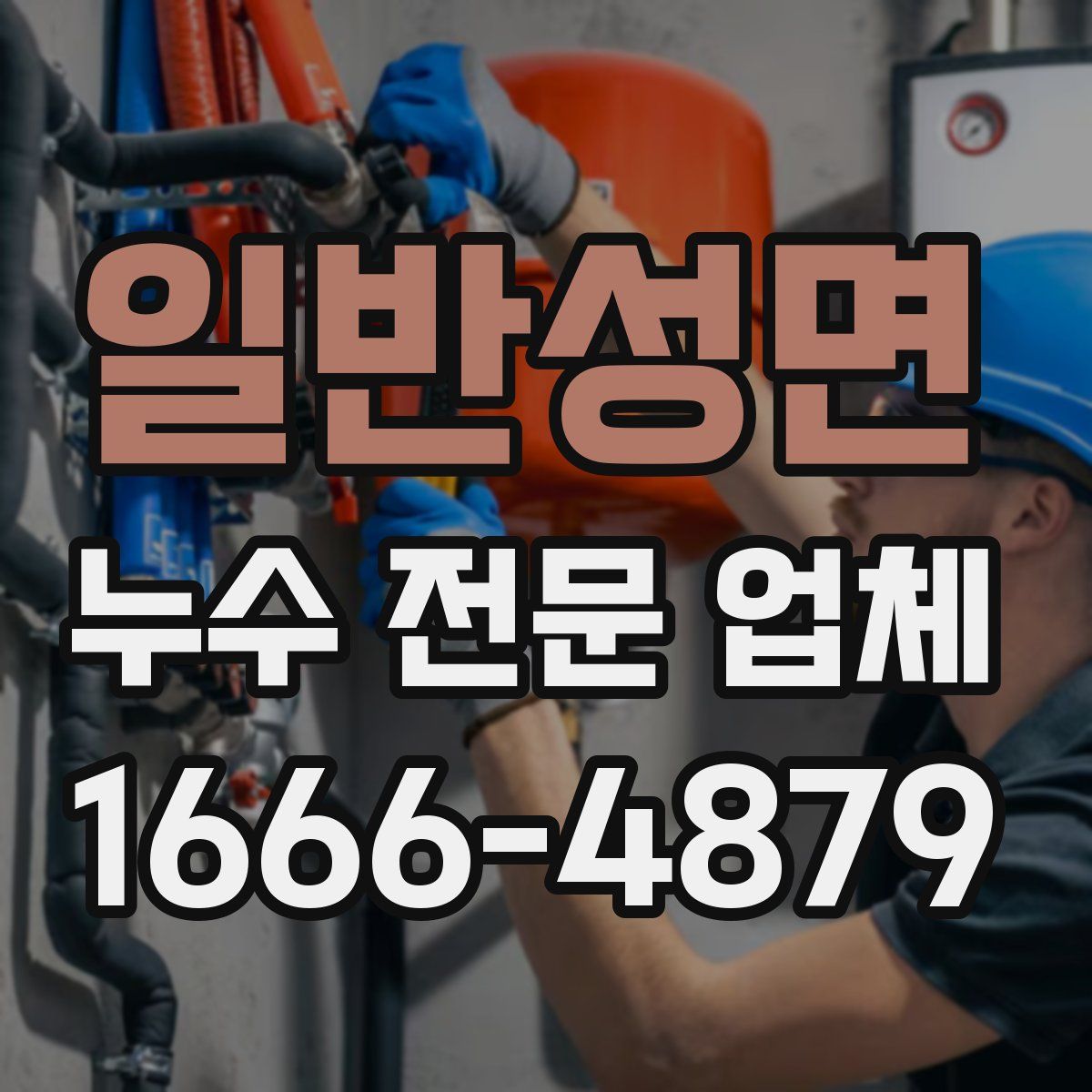 일반성면 누수 전문 업체