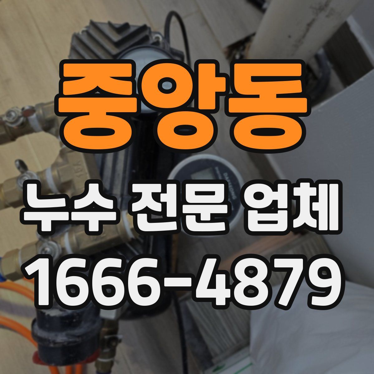 중앙동 누수 전문 업체