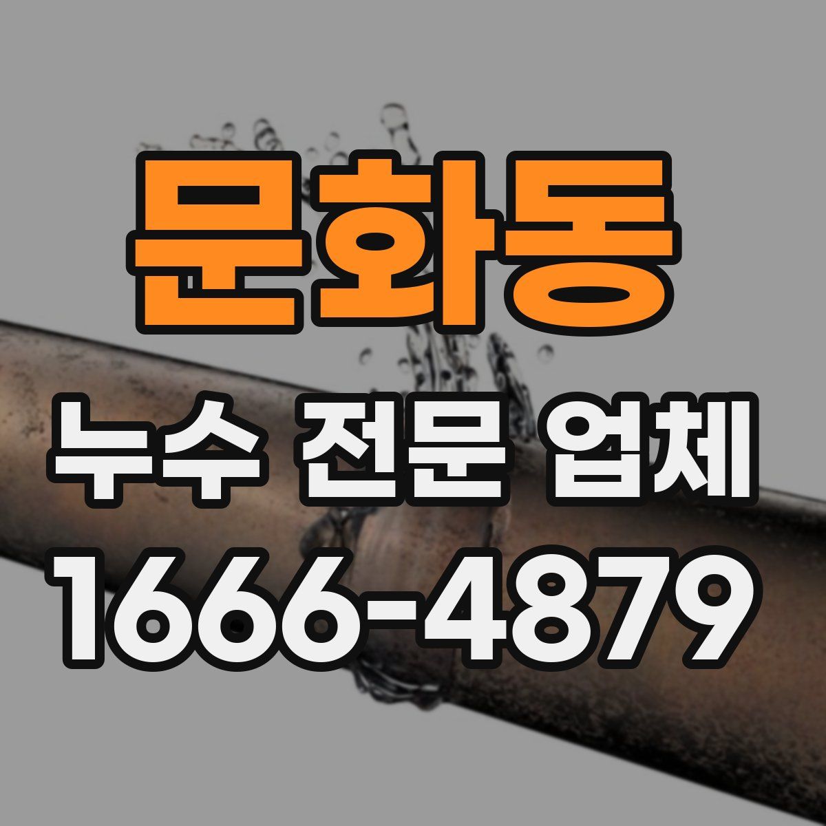문화동 누수 전문 업체