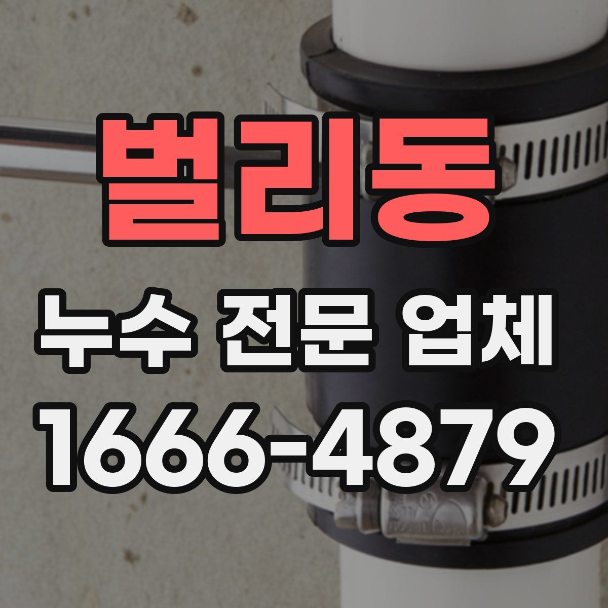 벌리동 누수 전문 업체