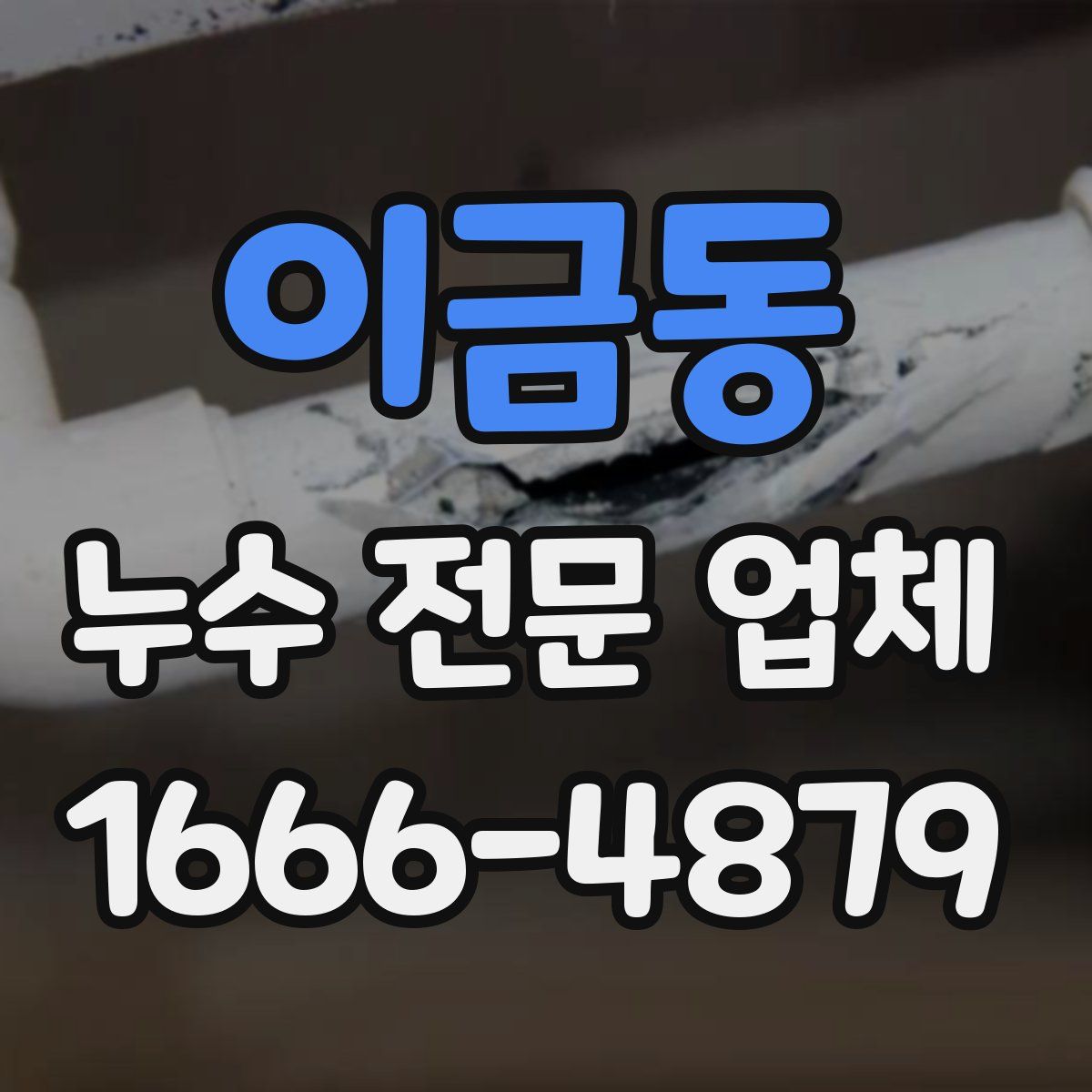 이금동 누수 전문 업체