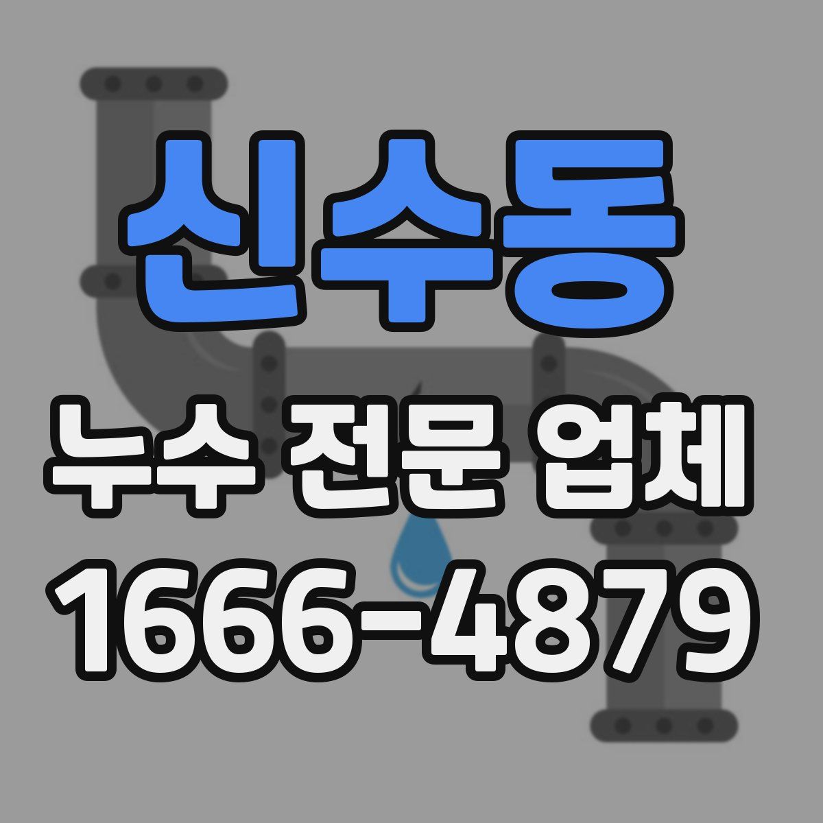 신수동 누수 전문 업체