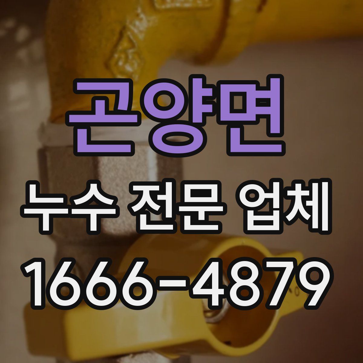 곤양면 누수 전문 업체