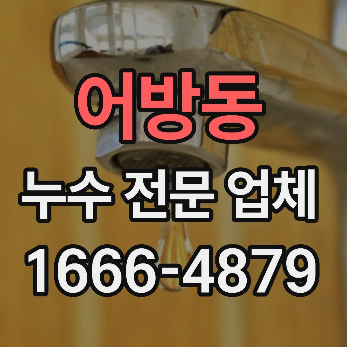 어방동 누수 전문 업체