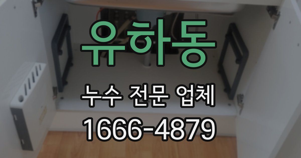 유하동 누수 전문 업체