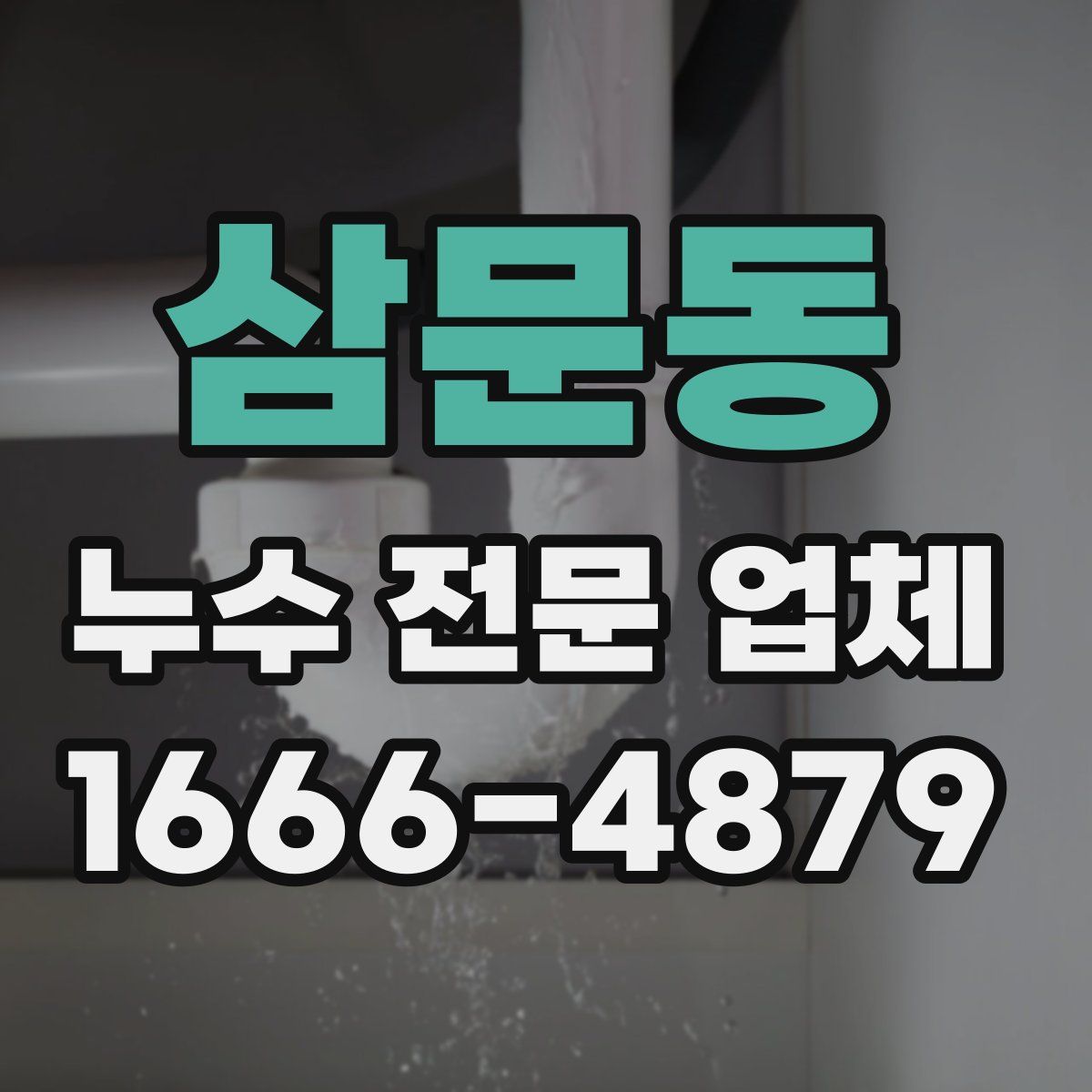 삼문동 누수 전문 업체